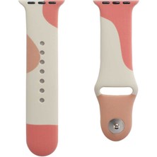 Watch 7 45MM Krd-62 Uyumlu Kordon Zore - Rouge Powder