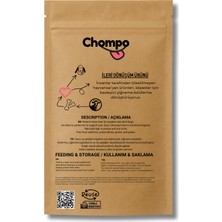 Chompo Kurutulmuş Kuzu Işkembe Şeritleri Köpek Ödülü 100 gr