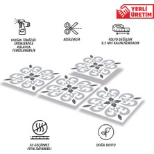 Kendinden Yapışkanlı Banyo Mutfak Kaplama Geometrik 07 Desenli Pvc Karo 30X30 cm (33 Adet) 3m2