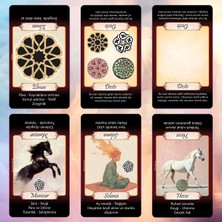 Mistik Katina Aşk Falı Kehanet Tarot Destesi / Açıklamalı 68 Kart