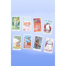 Kedi Tarot (Cat Tarot) 78 Tarot Kartı ve Rehber Kitap (Yeni Kutu)