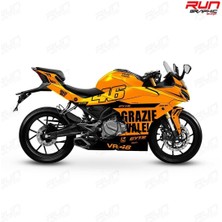 Cf Moto 250 Sr  Grazie Graphic Kit Sticker Set