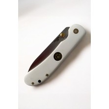 Tanto Bushcraft Kam J10 Böhler N690 Çakı – Mikarta Sap, Deri Kılıf, 59-60 Hrc, Taktiksel Kamp ve Av Çakısı