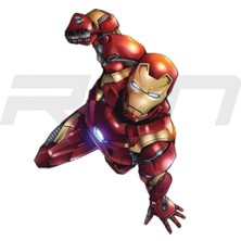 Marvel Iron Man Araba,motosiklet,kask,laptop,cam,telefon Sticker