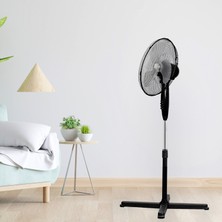 Kumtel KTF-315 Vantilatör – Siyah – 45 Watt