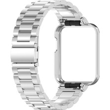 Microsonic Xiaomi Poco Watch Metal Stainless Steel Kordon Gümüş