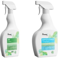 Homm Clean 750 Ml'lik Leke Çıkarıcı ve Banyo Tuvalet Temizleyici