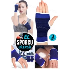 UltraNova Unisex Neopren El ve Ayak Desteği Spor Koşu Bilek ve Ayak Koruyucu, Standart Beden