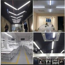 Cata CT-2478 36W Yatay Bant Armatür 120CM LED Armatür Aydınlatma Beyaz Işık 6400K