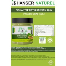 Hanser Natürel Antep Fıstık Kreması 200 gr