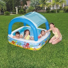 Gölgelikli Oyun Havuzu 1.40M x 1.40M x 1.14M
