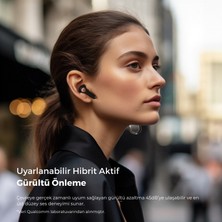 Soundpeats Air 4 TWS Bluetooth 5.3 Kablosuz Kulaklık - Hibrit ANC - Snapdragon Sound (Resmi Distribütör Garantili) 