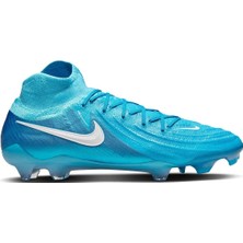 Nike Phantom Luna Iı Elite Fg Mens Football Shoes Cream Profesyonel Erkek Krampon Mavi