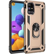 Galaxy M31S Kılıf Mbtm Vega Kapak-Gold