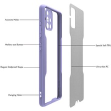 Galaxy A51 Kılıf Mbtm Parfe Kapak-Mavi