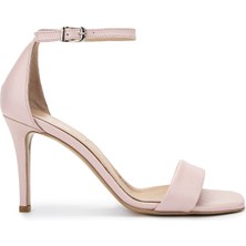 Tamer Tanca Kadın Hakiki Deri Pembe Topuklu Ayakkabı 1132 4186 Bn Ayk Y25 Pembe Dr