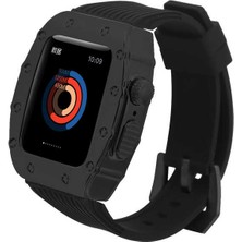 ​​​watch 44MM Uyumlu Krd-65 Kordon Mbtm - Siyah