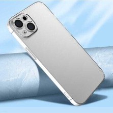 Apple iPhone 14 Plus Kılıf Şeffaf Sert Pc Mbtm Vayt Kapak-Renksiz
