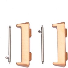 Oppo Watch 41MM 20MM Metal Kordon Dönüştürücü Mbtm - Rose Gold