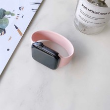 Watch 42MM Uyumlu Krd-31 Solo Loop Large Kordon Mbtm - Pembe