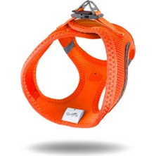 Tailpetz Air-mesh Harness Köpek Göğüs Tasması Neon Turuncu
