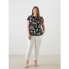 Lc Waikiki Yeni Sezon Beli Lastikli Havuc Kesim Kadin Pantolon - S5FU64Z8