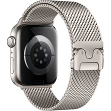 Watch 38MM Uyumlu Mbtm KRD-121 Metal Hasır Kordon-Gümüş