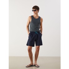 Lc Waikiki Yeni Sezon Diz Hizasi Boy Basic Erkek Deniz Sortu - S54274Z8