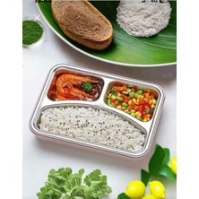 800ML Paslanmaz Çelik Yemek Kabı Lunch Box