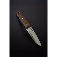 Tanto Bushcraft 4116 Ceviz – El Yapımı Kamp Ekipmanı, Full-Tang, Deri Kılıflı (22.5 cm)