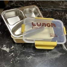 800ML Paslanmaz Çelik Yemek Kabı Lunch Box