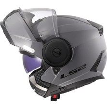 Ls2 Scope 2 Nardo Gri Çene Açılır Kask