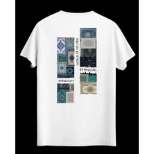 Ethnical Unisex Baskılı Tshirt