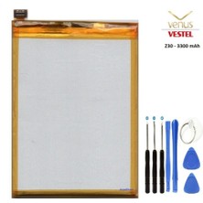 Senal Store Vestel Z30 Pil Batarya ve Tamir Seti 3300 Mah