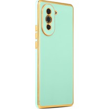 Huawei Nova 10 Kılıf Mbtm Bark Kapak-Açık Yeşil