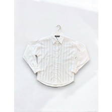 Kız Çocuk Sıra Taşlı Rahat Kalıp Gömlek