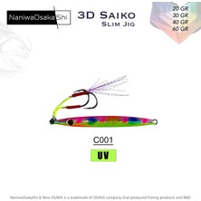 Naniwaosakashi 3D Saiko Slim Jig 30GR C001