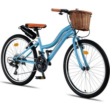 Retro Classic 24 Jant 21 Vites - Vintage Bisiklet Mavi