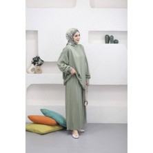 5722 - 2 Iplik Oversize Rahat-Şık-Salaş Kadın Takımı