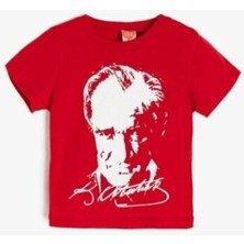 Çocuk Unisex Atatürk Baskılı Tshirt