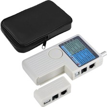 Powermaster RJ11+RJ45+USB+BNC Kablo Test Cihazı PM-20629