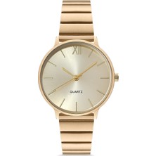 Ticarto Kadın Gold elik Kol Saati  TCTSB000602S0233