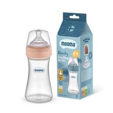 Mooma Kindy Antikolik Pp Biberon 250 ml 6-18 Ay (ORTA AKIŞ) - Old Rose
