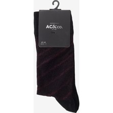 Desenli Bambu Tekli Çorap