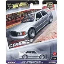 Hot Wheels Premium HRV98 1990 Mercedes-Benz 190 E 2.5-16 Evolution Iı FPY86-961E 1/64