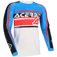 Acerbis Mx Lınear Lugo Jersey Mavi Beyaz