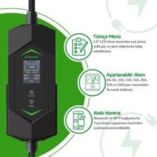 Truwatt ZT510 Taşınabilir Elektrikli Araç Şarj Cihazı 32A/22KW/380V (10 Metre)