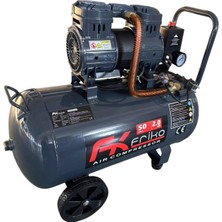 Fk Frıko 50 Litre 2 Hp Yüksek Verimli Yağsız Hava Kompresörü