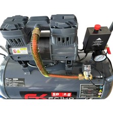 Fk Frıko 50 Litre 2 Hp Yüksek Verimli Yağsız Hava Kompresörü