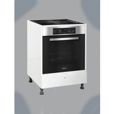 Teknor Ankastre Stil Mutfak Dolabı Beyaz